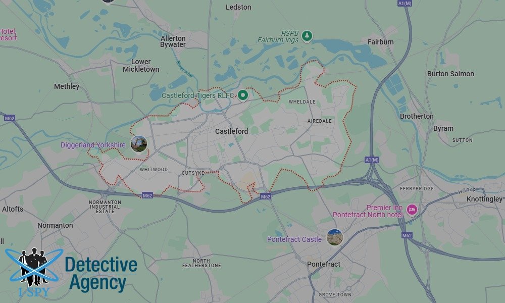 We process serve legal documents in all areas of Castleford