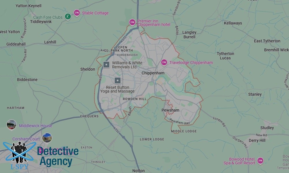We process serve legal documents in all areas of Chippenham
