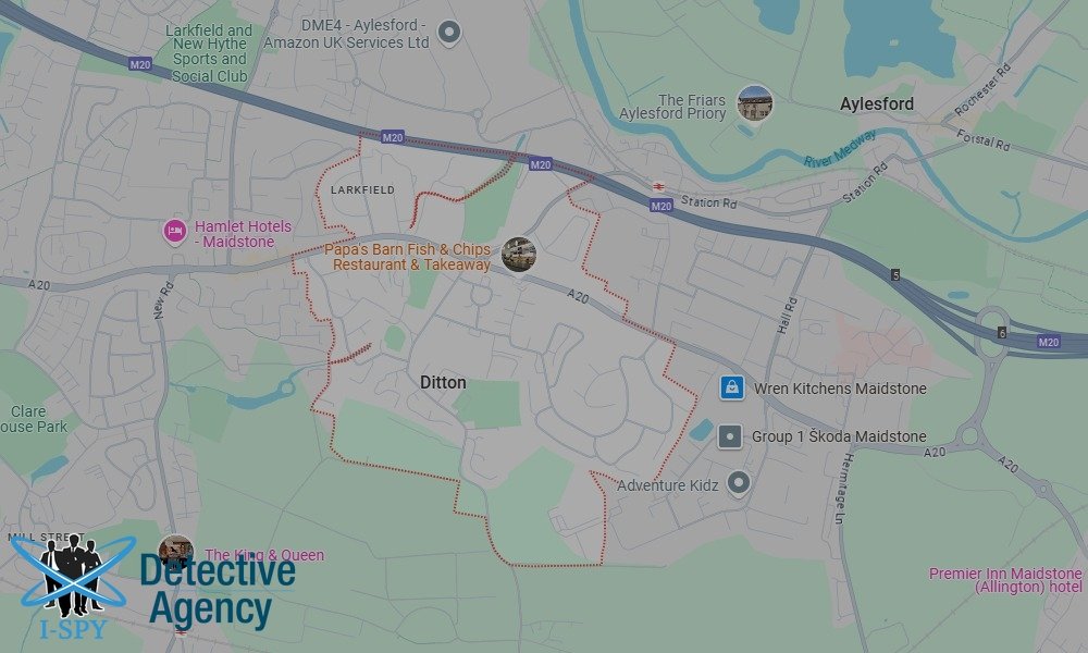 We process serve legal documents in all areas of Ditton