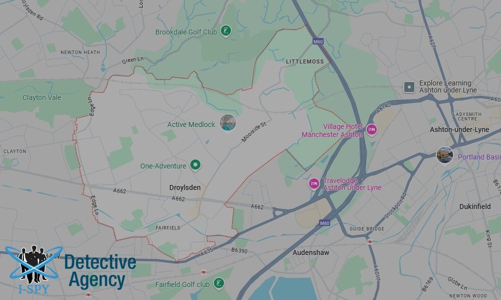 We process serve legal documents in all areas of Droylsden