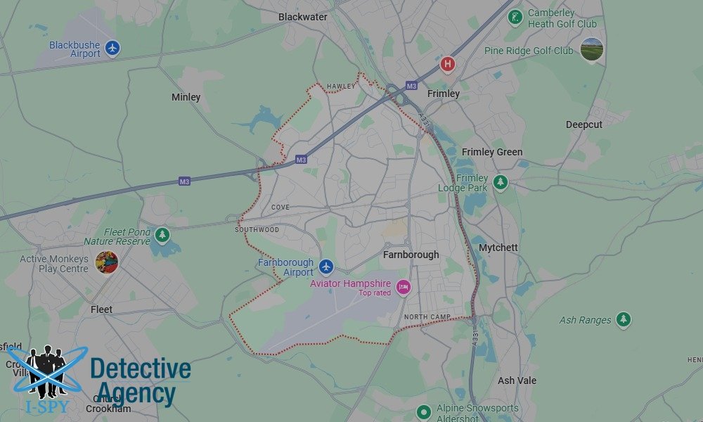 We process serve legal documents in all areas of Farnborough