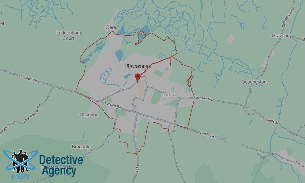 We process serve legal documents in all areas of Faversham