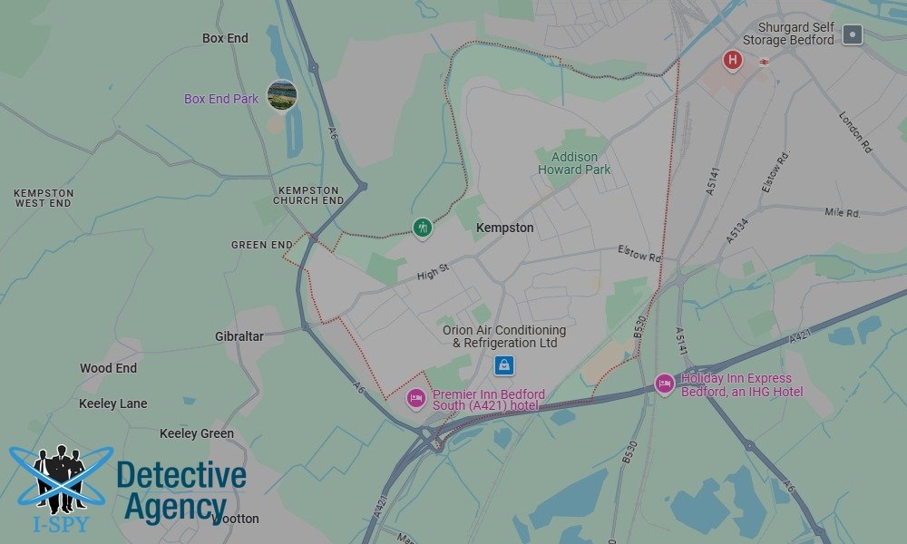 We process serve legal documents in all areas of Kempston