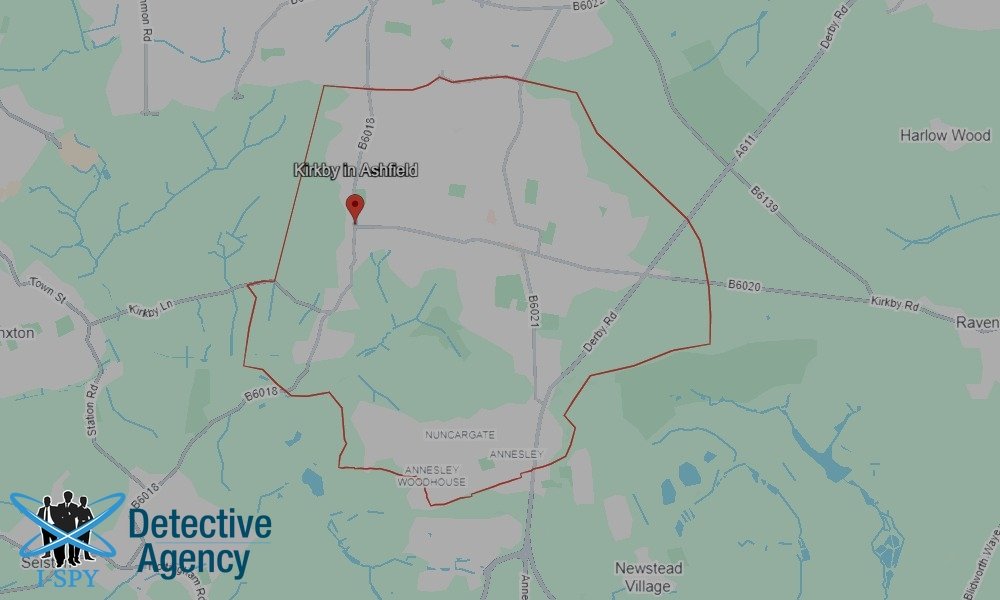 We process serve legal documents in all areas of Kirkby-in-Ashfield