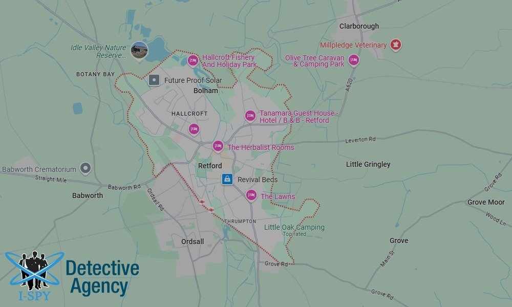 We process serve legal documents in all areas of Retford
