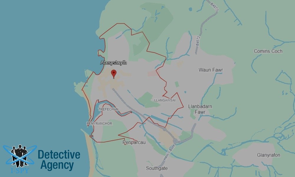 Our Detectives operate across the entire Aberystwyth area