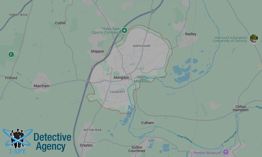 Our Detectives operate across the entire Abingdon-on-Thames area
