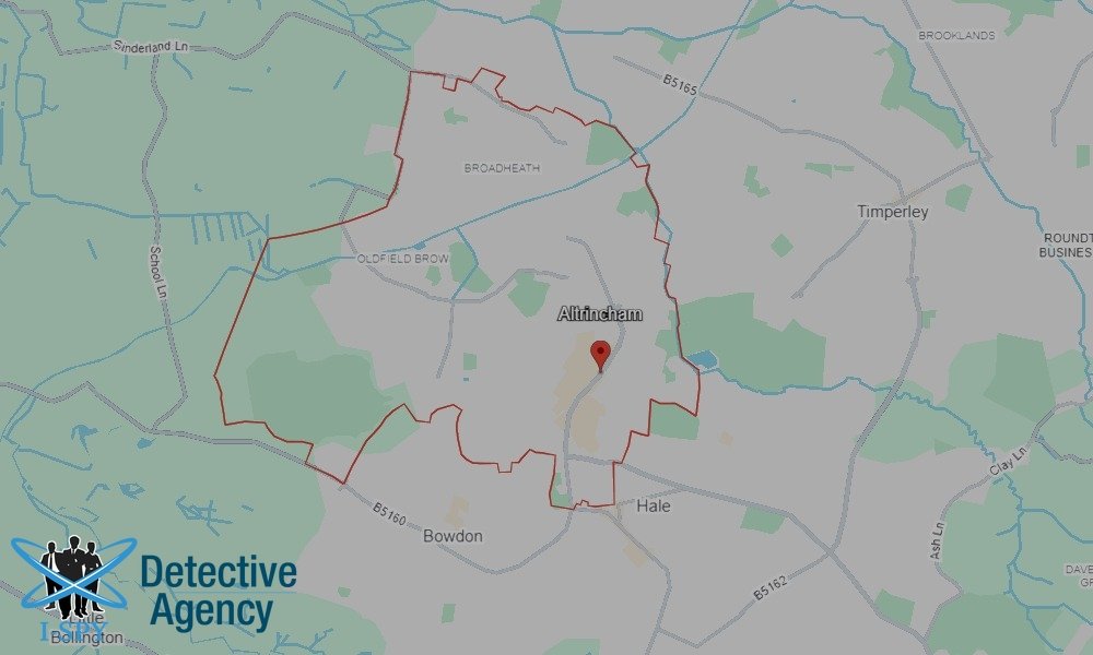 Our Detectives operate across the entire Altrincham area