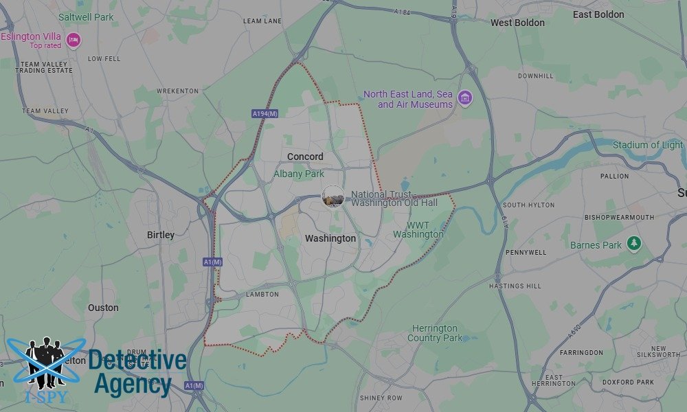 Our Detectives operate across the entire Ashington area