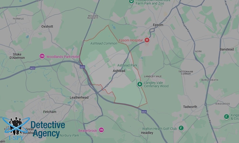 Our Detectives operate across the entire Ashtead area