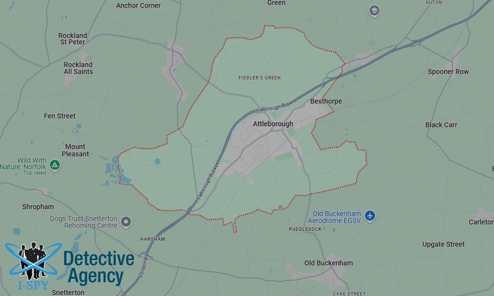 Our Detectives operate across the entire Attleborough area