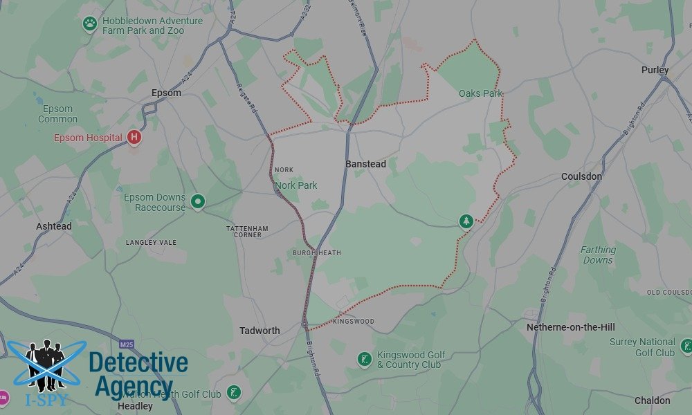 Our Detectives operate across the entire Banstead area