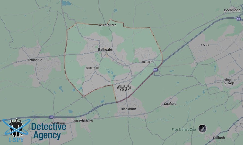 Our Detectives operate across the entire Bathgate area