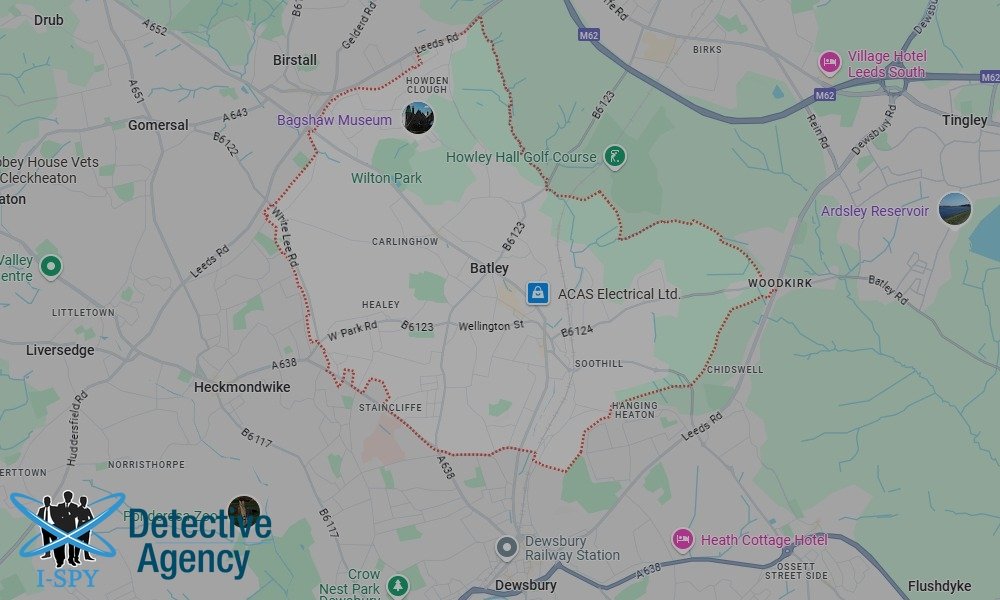 Our Detectives operate across the entire Batley area