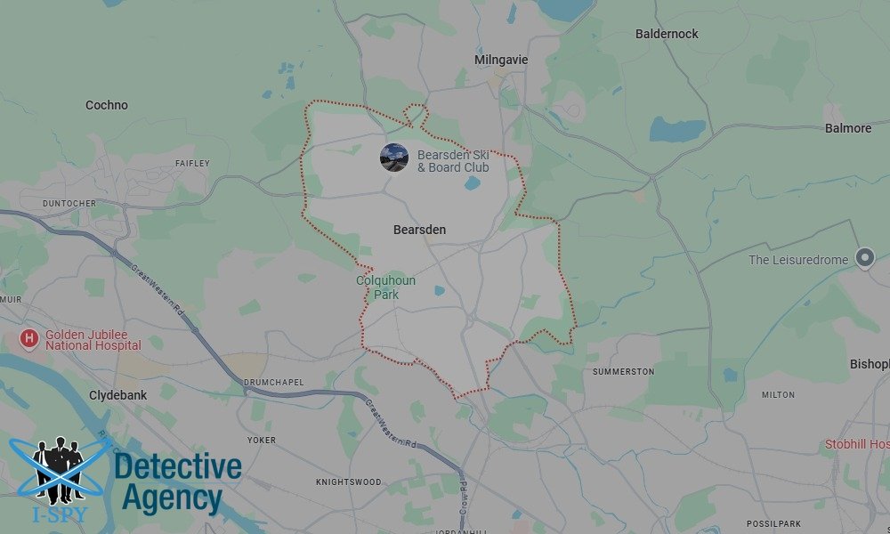 Our Detectives operate across the entire Bearsden area