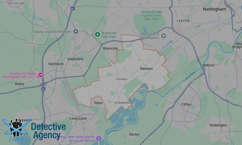 Our Detectives operate across the entire Beeston area