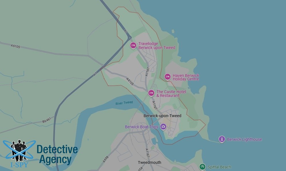 Our Detectives operate across the entire Berwick-upon-Tweed area