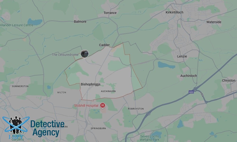 Our Detectives operate across the entire Bishopbriggs area