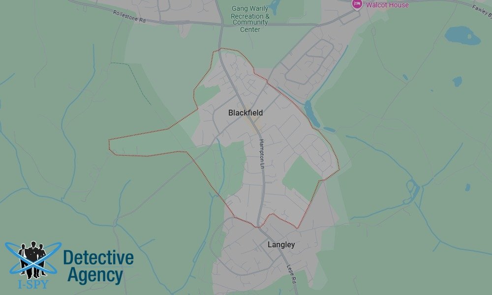 Our Detectives operate across the entire Blackfield area