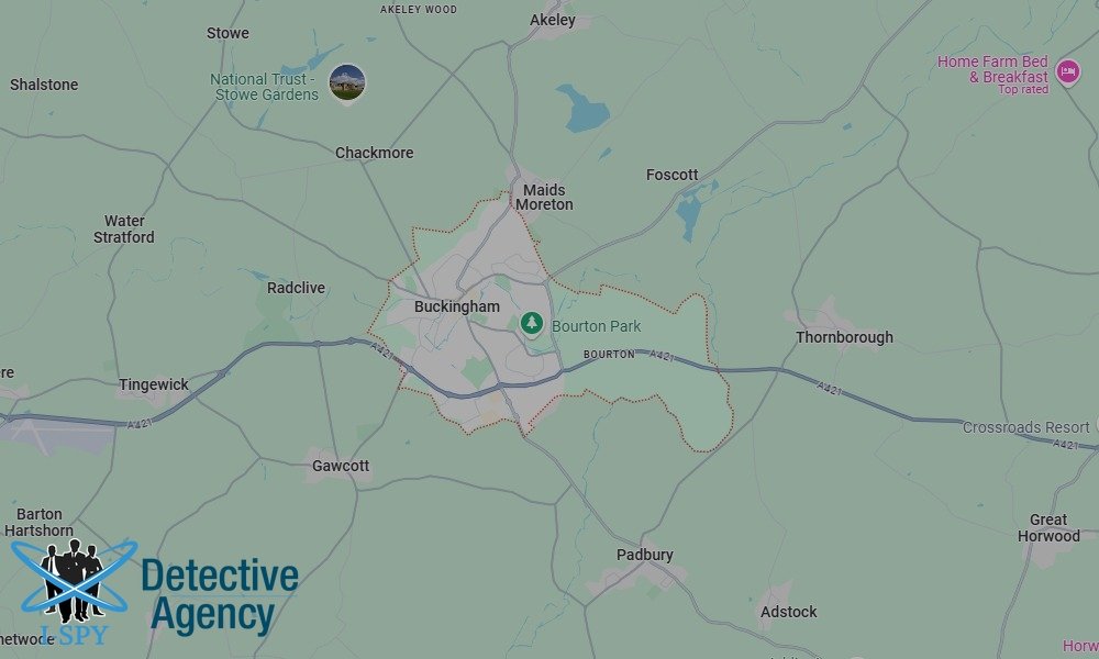 Our Detectives operate across the entire Buckingham area