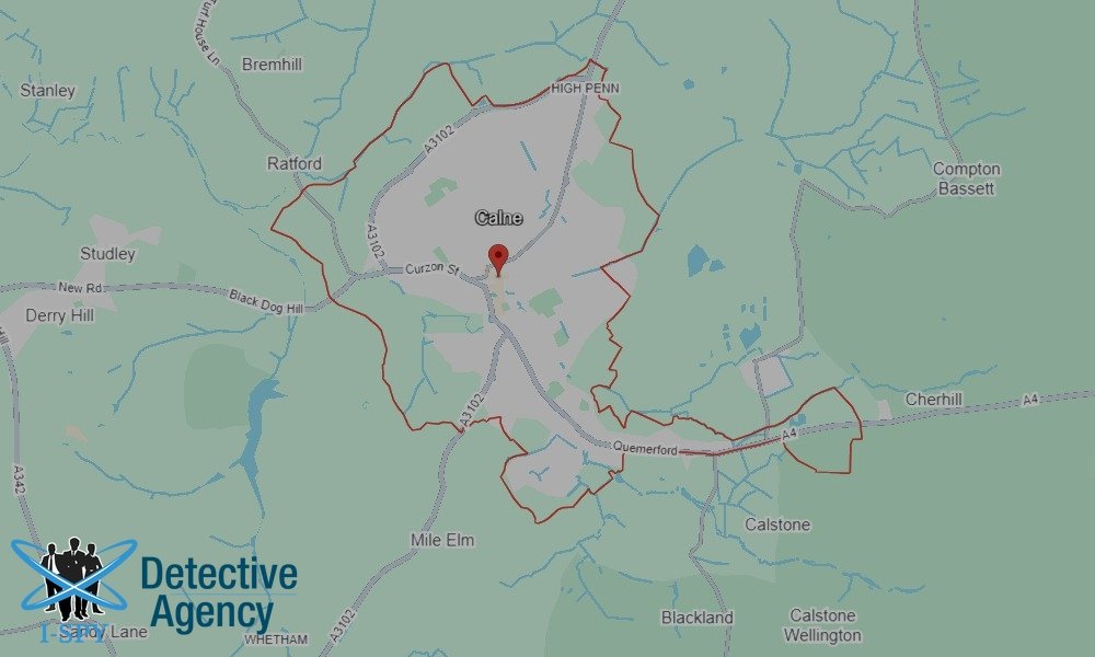 Our Detectives operate across the entire Calne area