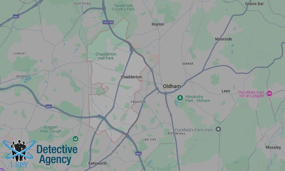 Our Detectives operate across the entire Chadderton area