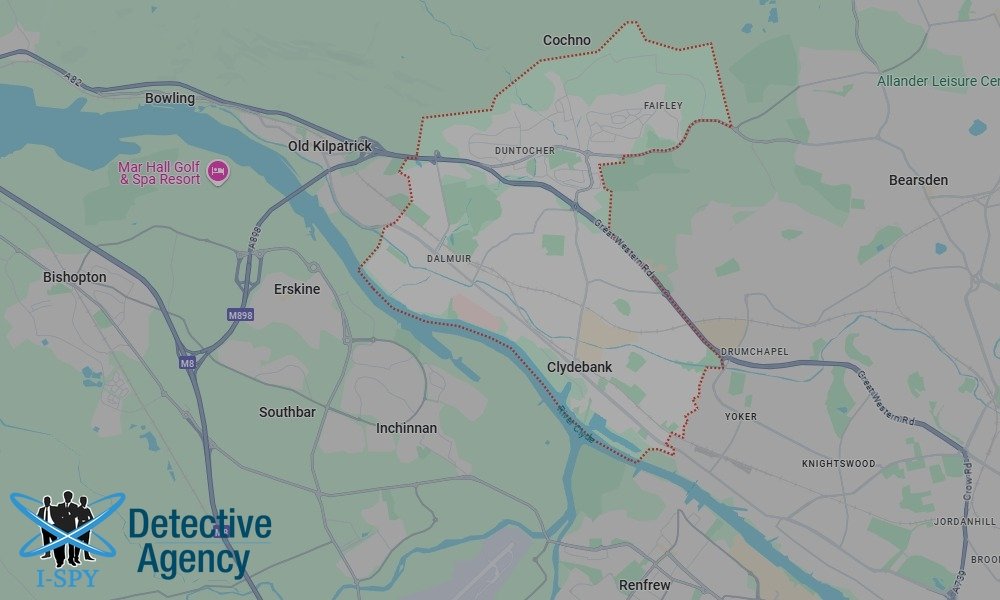 Our Detectives operate across the entire Clydebank area
