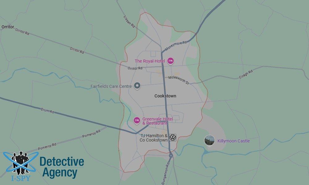 Our Detectives operate across the entire Cookstown area