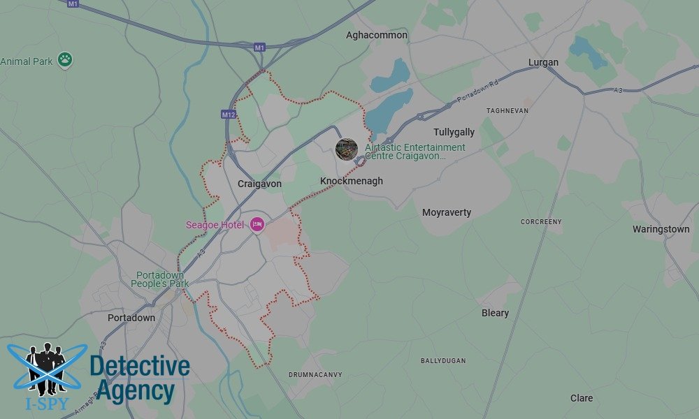 Our Detectives operate across the entire Craigavon area