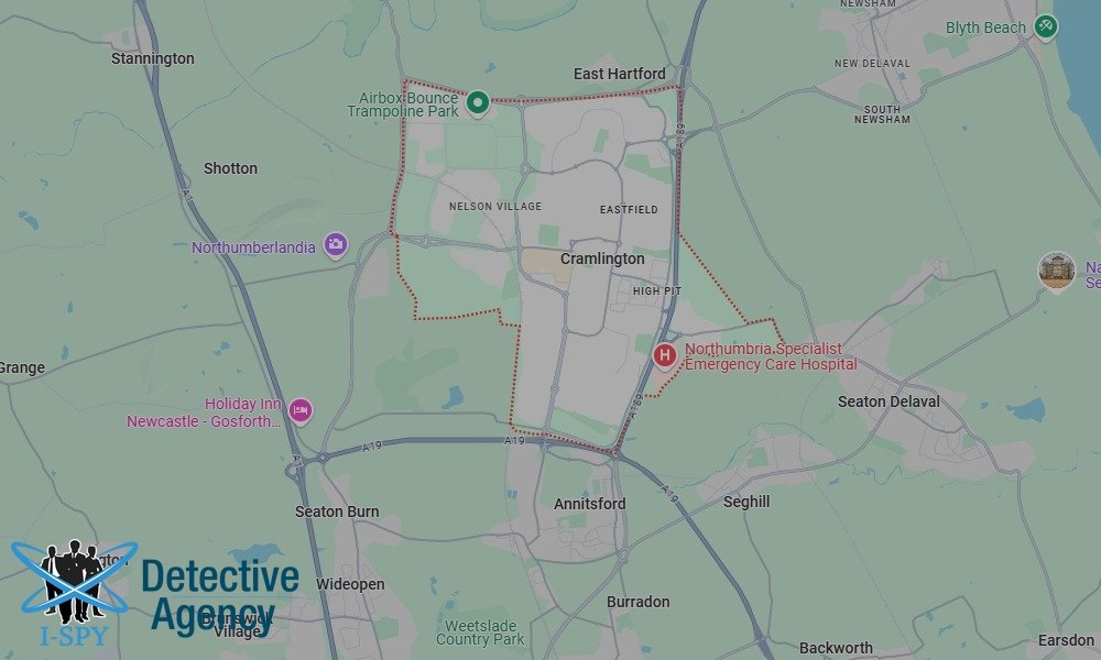 Our Detectives operate across the entire Cramlington area