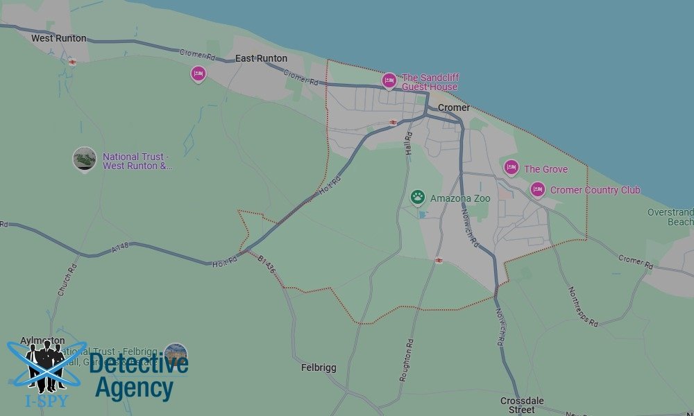 Our Detectives operate across the entire Cromer area