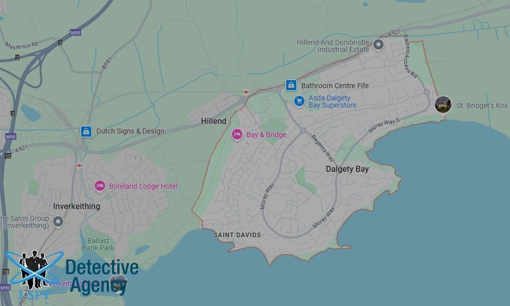 Our Detectives operate across the entire Dalgety Bay area