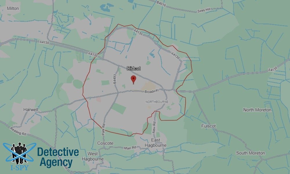 Our Detectives operate across the entire Didcot area