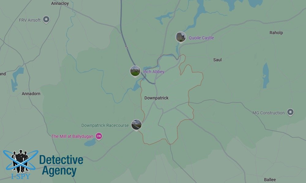 Our Detectives operate across the entire Downpatrick area