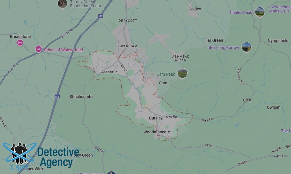Our Detectives operate across the entire Dursley area