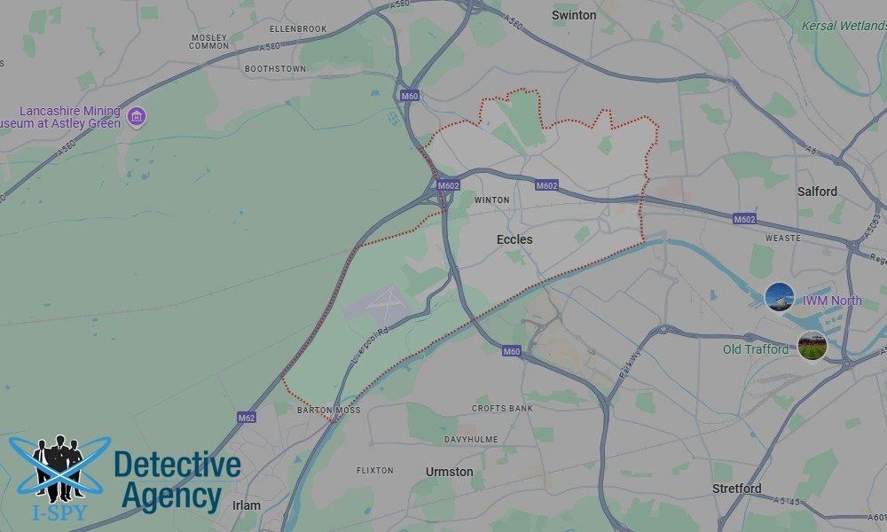 Our Detectives operate across the entire Eccles area
