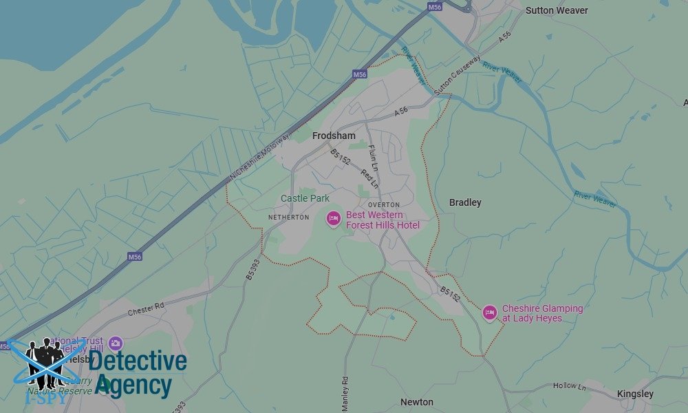 Our Detectives operate across the entire Frodsham area