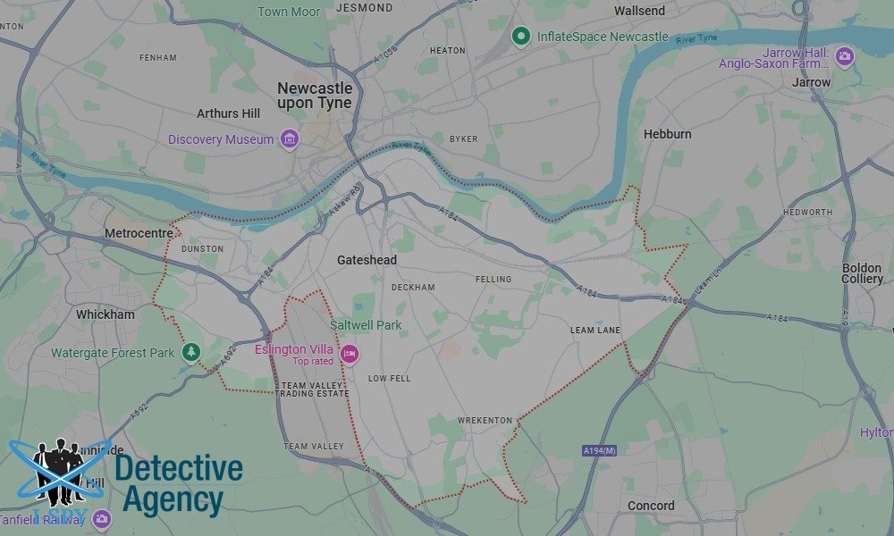 Our Detectives operate across the entire Gateshead area