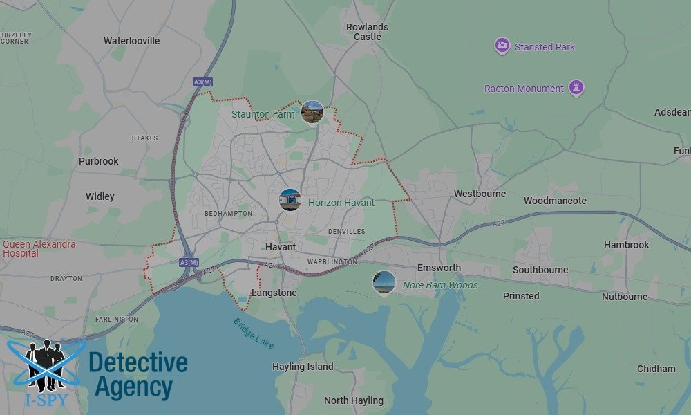 Our Detectives operate across the entire Havant area