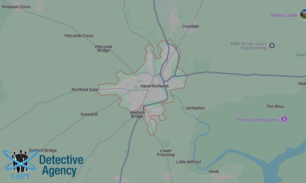 Our Detectives operate across the entire Haverfordwest area