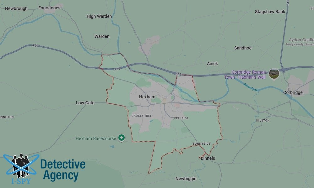 Our Detectives operate across the entire Hexham area