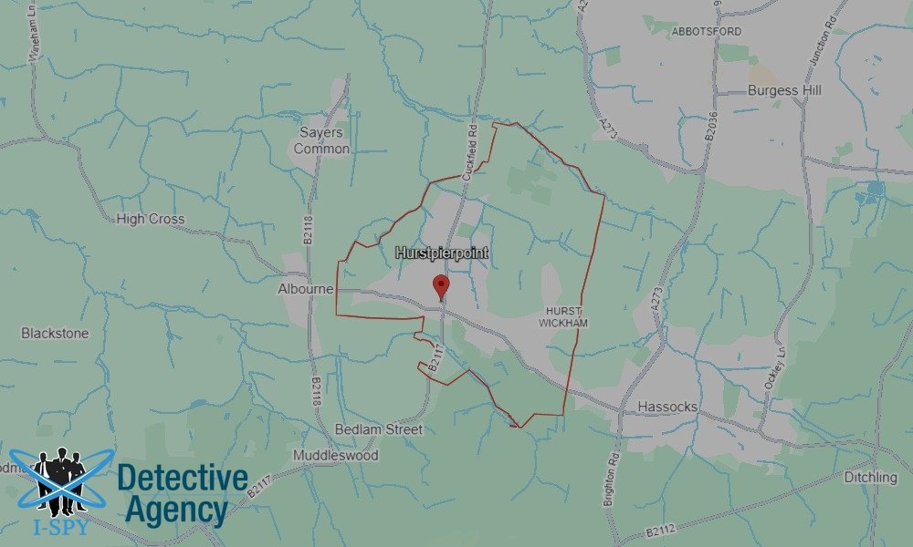 Our Detectives operate across the entire Hurstpierpoint area