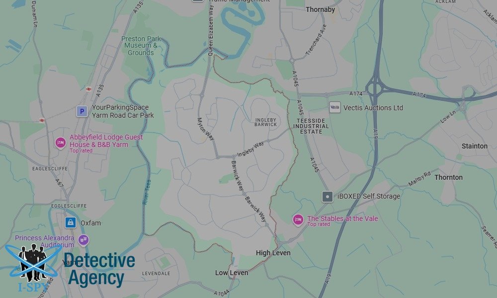 Our Detectives operate across the entire Ingleby Barwick area