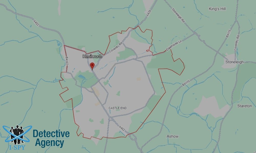 Our Detectives operate across the entire Kenilworth area