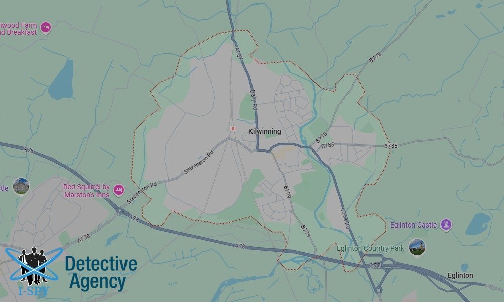Our Detectives operate across the entire Kilwinning area