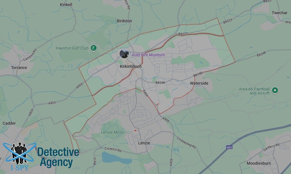 Our Detectives operate across the entire Kirkintilloch area