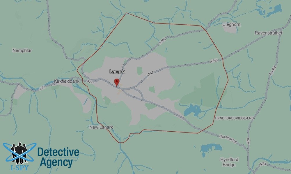 Our Detectives operate across the entire Lanark area