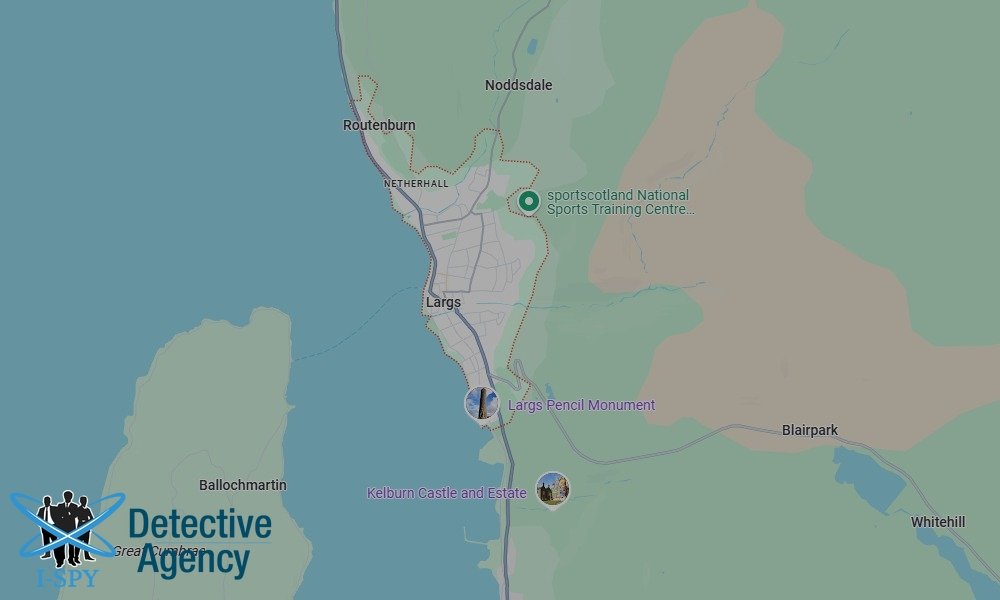 Our Detectives operate across the entire Largs area