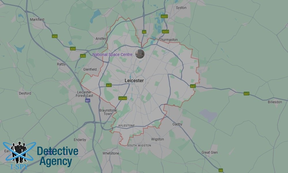 Our Detectives operate across the entire Leicester area