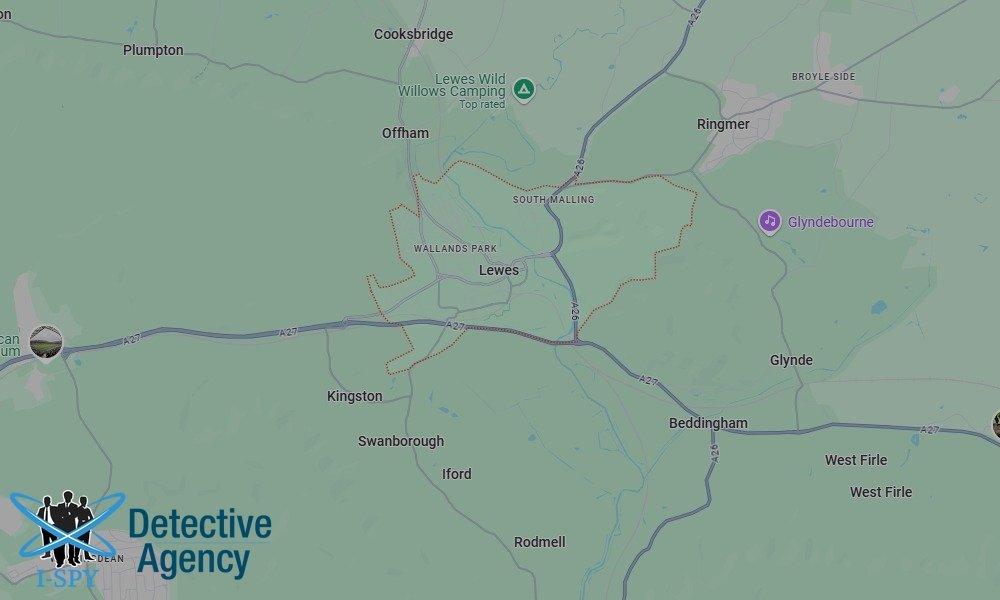 Our Detectives operate across the entire Lewes area